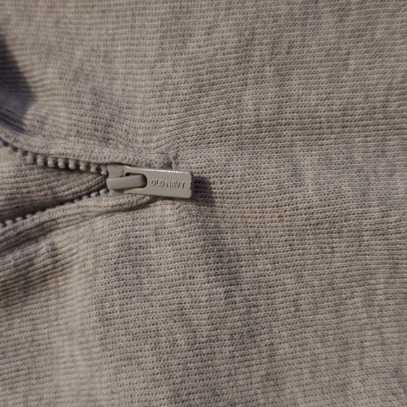 5t Old Navy Gray Quarter zip - Picture 4 of 4